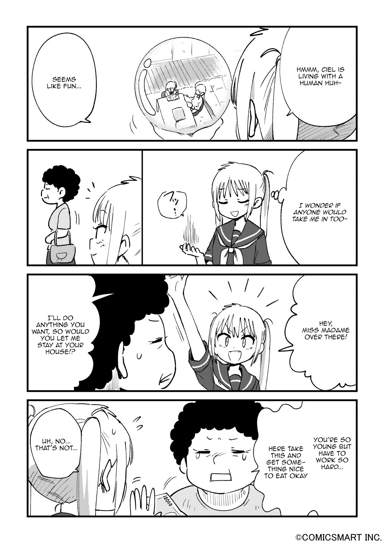 Fushigi no Mayuri-san Chapter 38 page 2 - Chapter 38: Jigokudou Ema (Part 3)