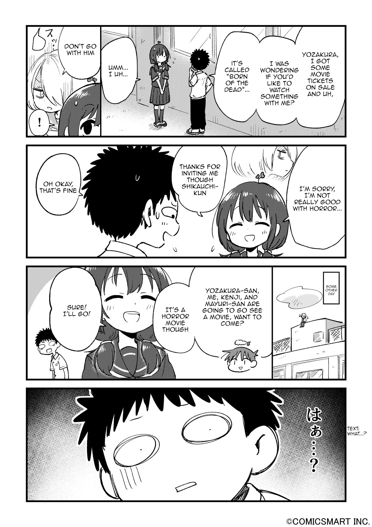 Fushigi no Mayuri-san Chapter 39 page 2 - Chapter 39: Yozakura-san and Shikauchi-kun