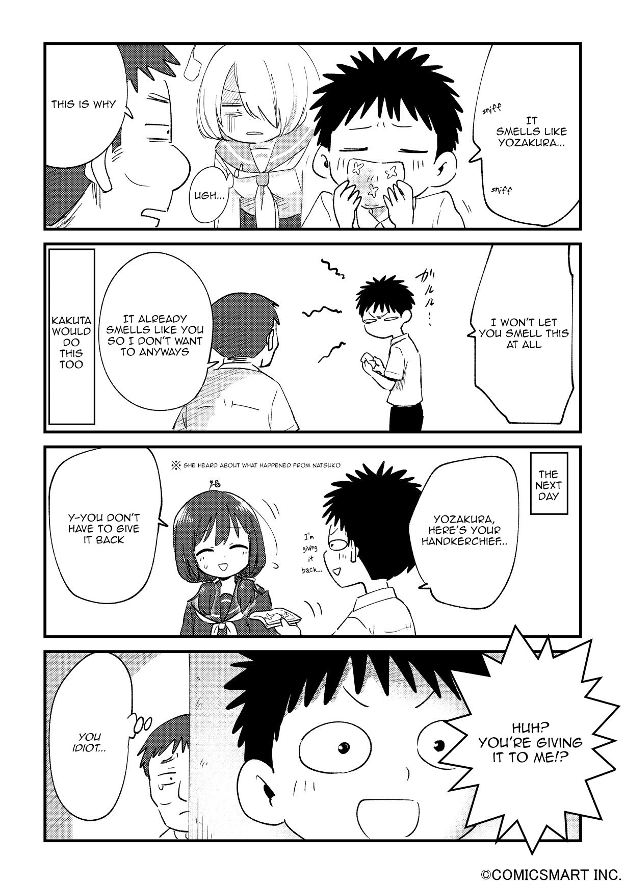Fushigi no Mayuri-san Chapter 39 page 4 - Chapter 39: Yozakura-san and Shikauchi-kun