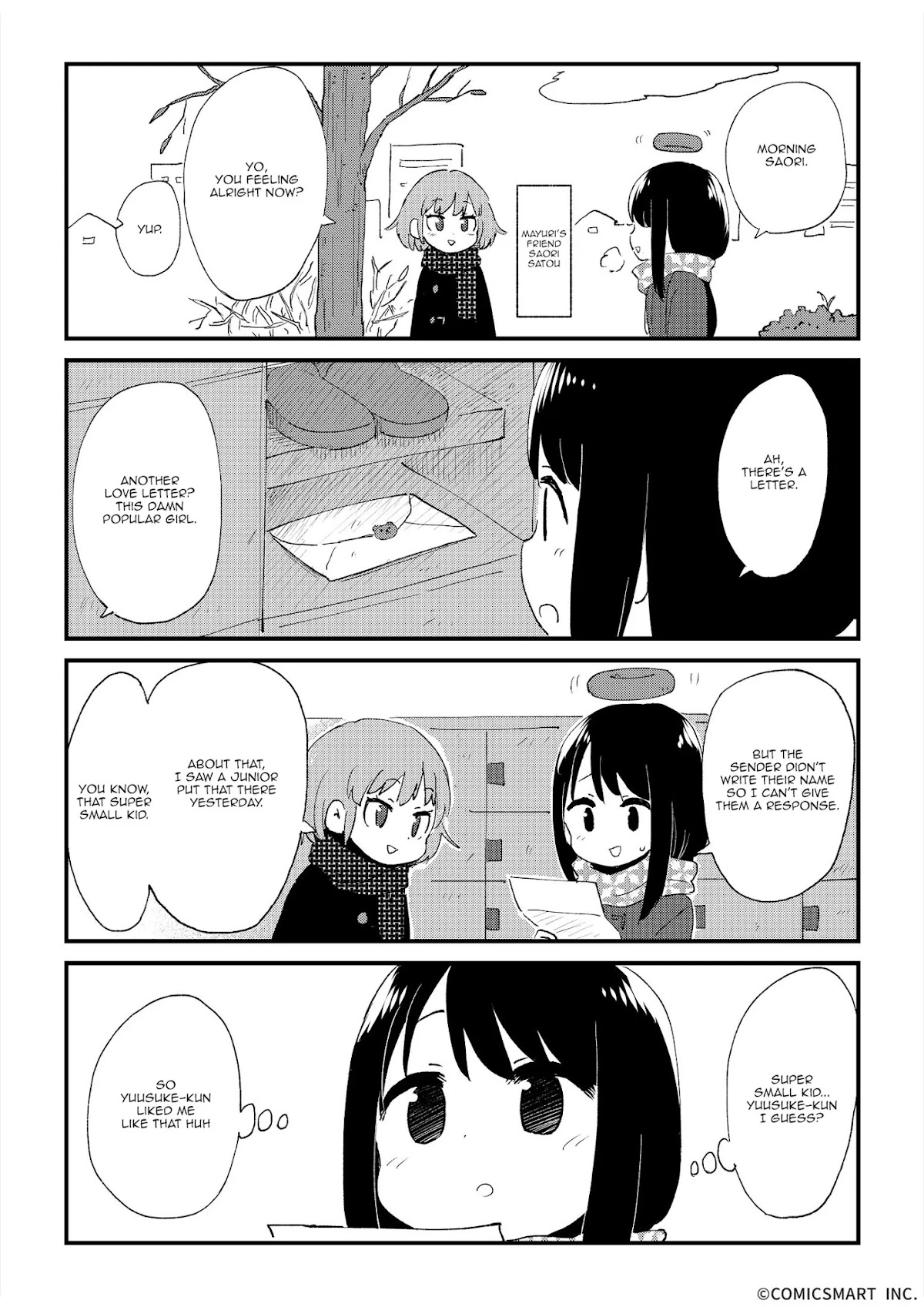 Fushigi no Mayuri-san Chapter 4 page 2 - Chapter 4: Love Letter
