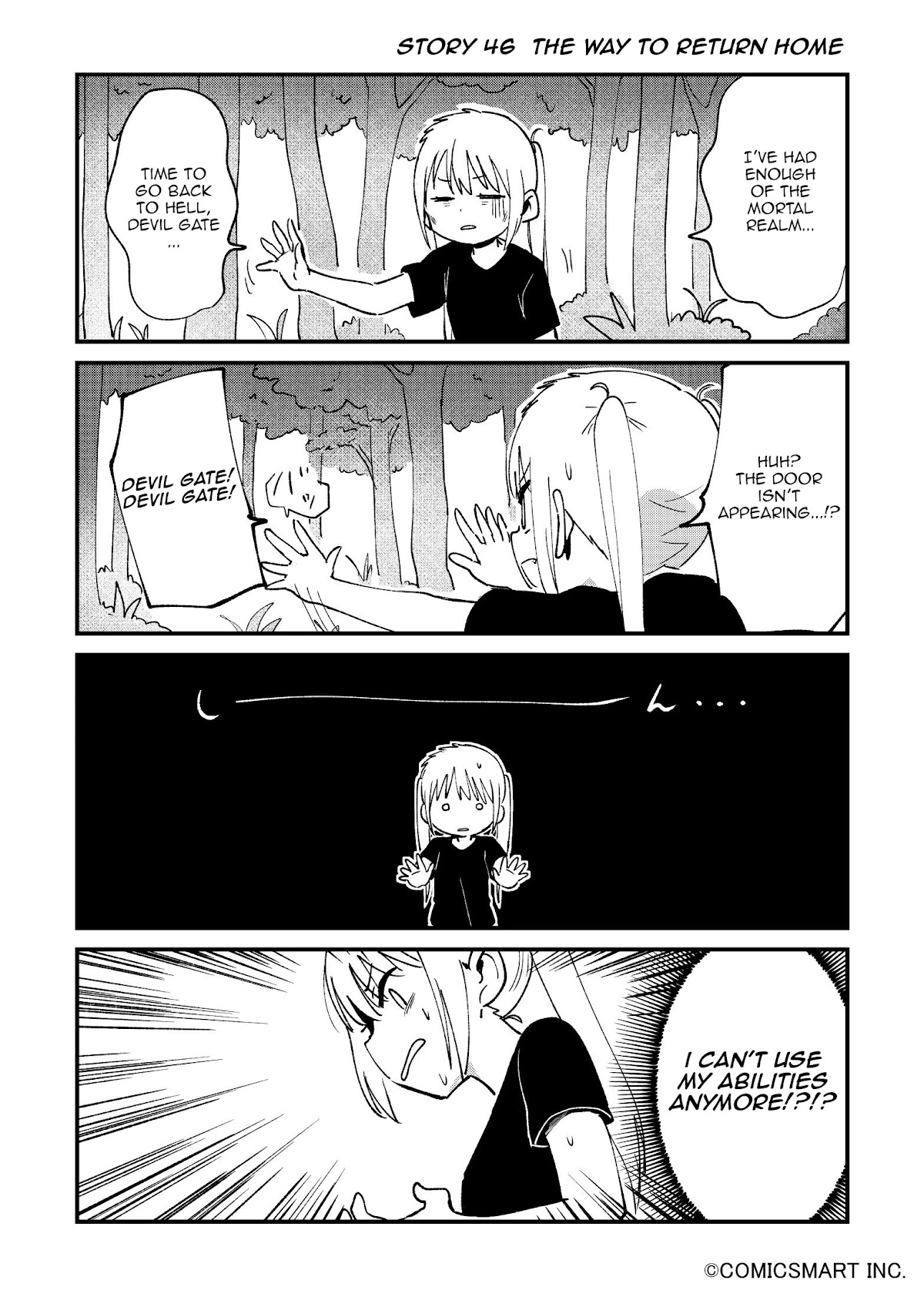 Fushigi no Mayuri-san Chapter 46 page 1 - Chapter 46: The Way to Return Home