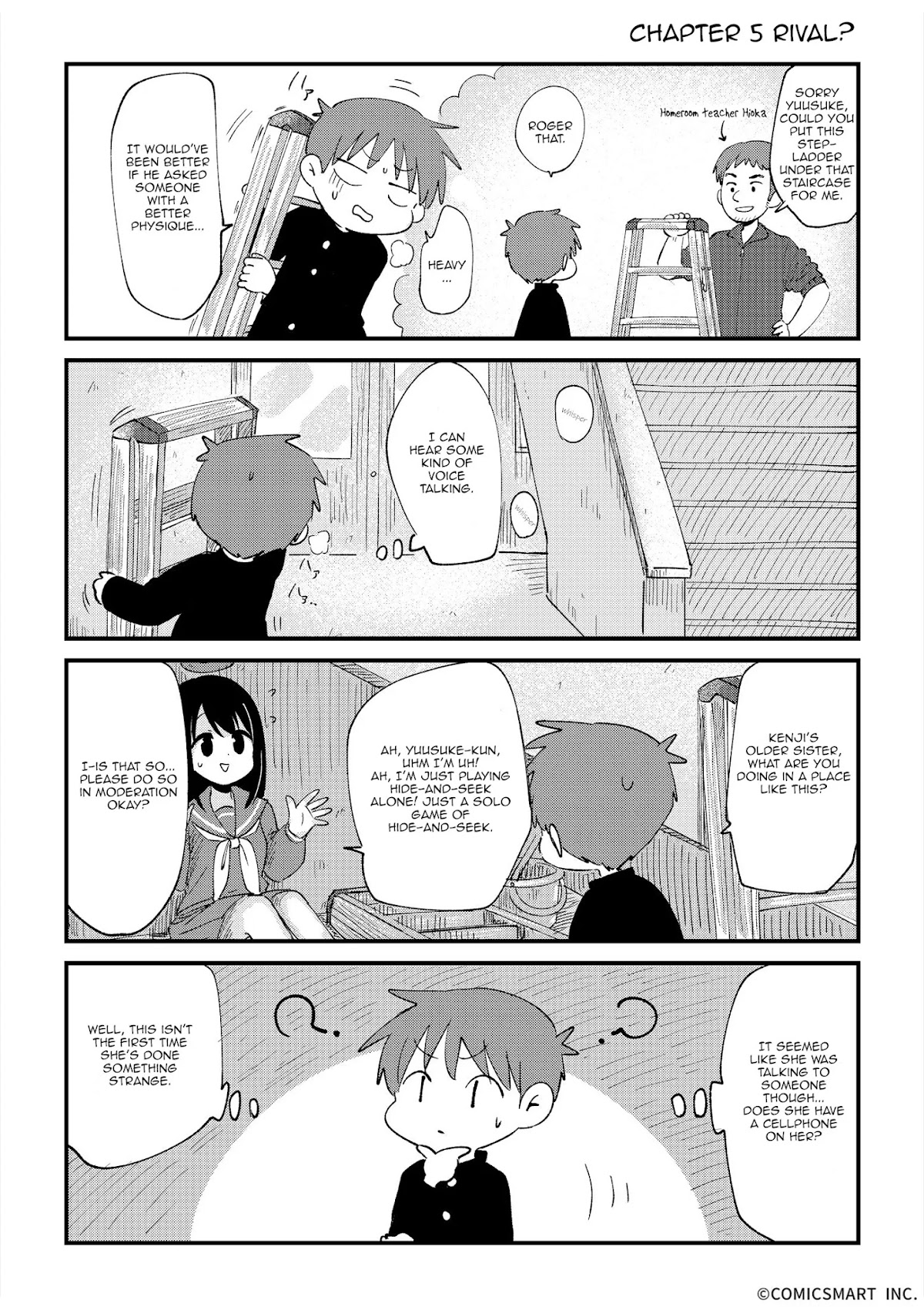 Fushigi no Mayuri-san Chapter 5 page 1 - Chapter 5: Rival?