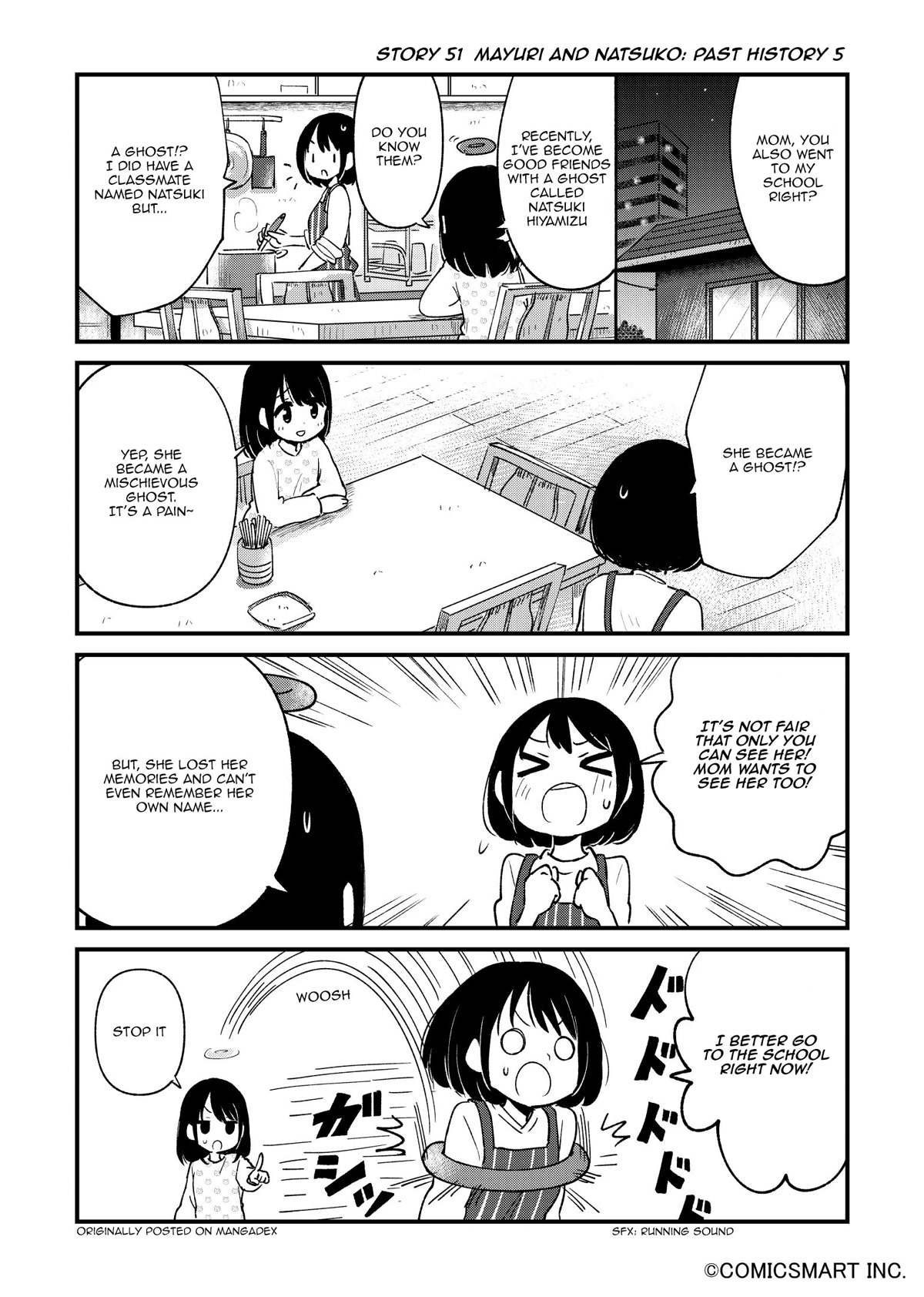 Fushigi no Mayuri-san Chapter 51 page 1 - Chapter 51: Mayuri and Natsuko: Past History 5