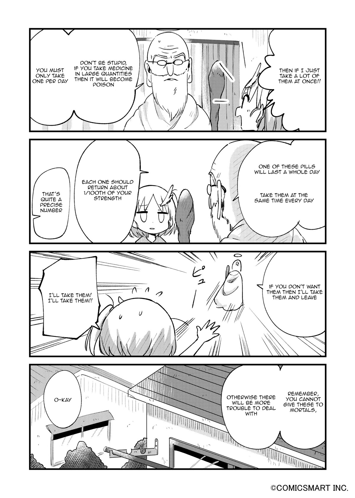 Fushigi no Mayuri-san Chapter 53 page 3 - Chapter 53: Heavenly Peach Pills