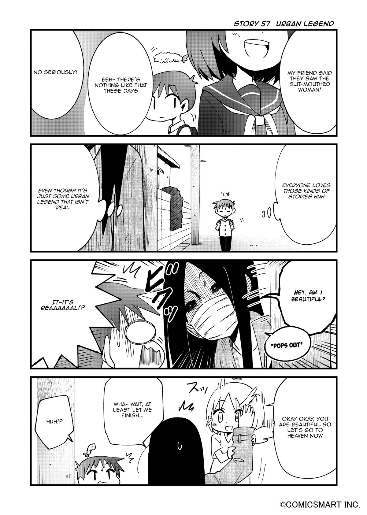 Fushigi no Mayuri-san Chapter 57 page 1 - Chapter 57: Urban Legend