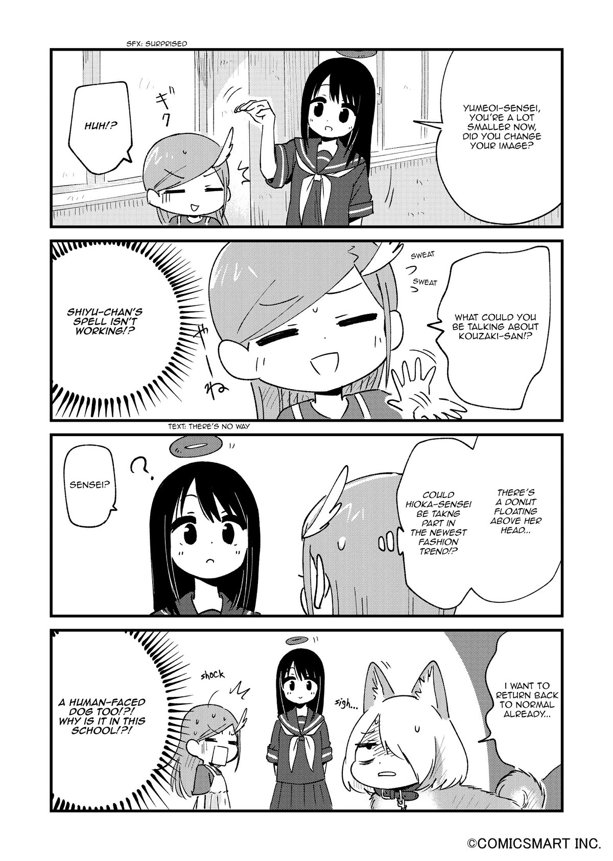 Fushigi no Mayuri-san Chapter 62 page 4 - Chapter 62: Spell