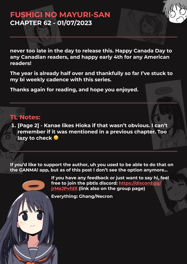 Fushigi no Mayuri-san Chapter 62 page 5 - Chapter 62: Spell