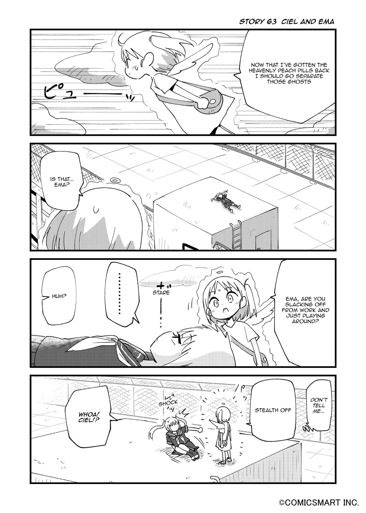 Fushigi no Mayuri-san Chapter 63 page 1 - Chapter 63: Ciel and Ema