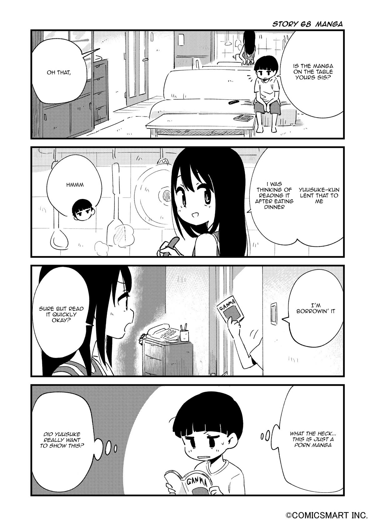 Fushigi no Mayuri-san Chapter 68 page 1 - Chapter 68: Manga