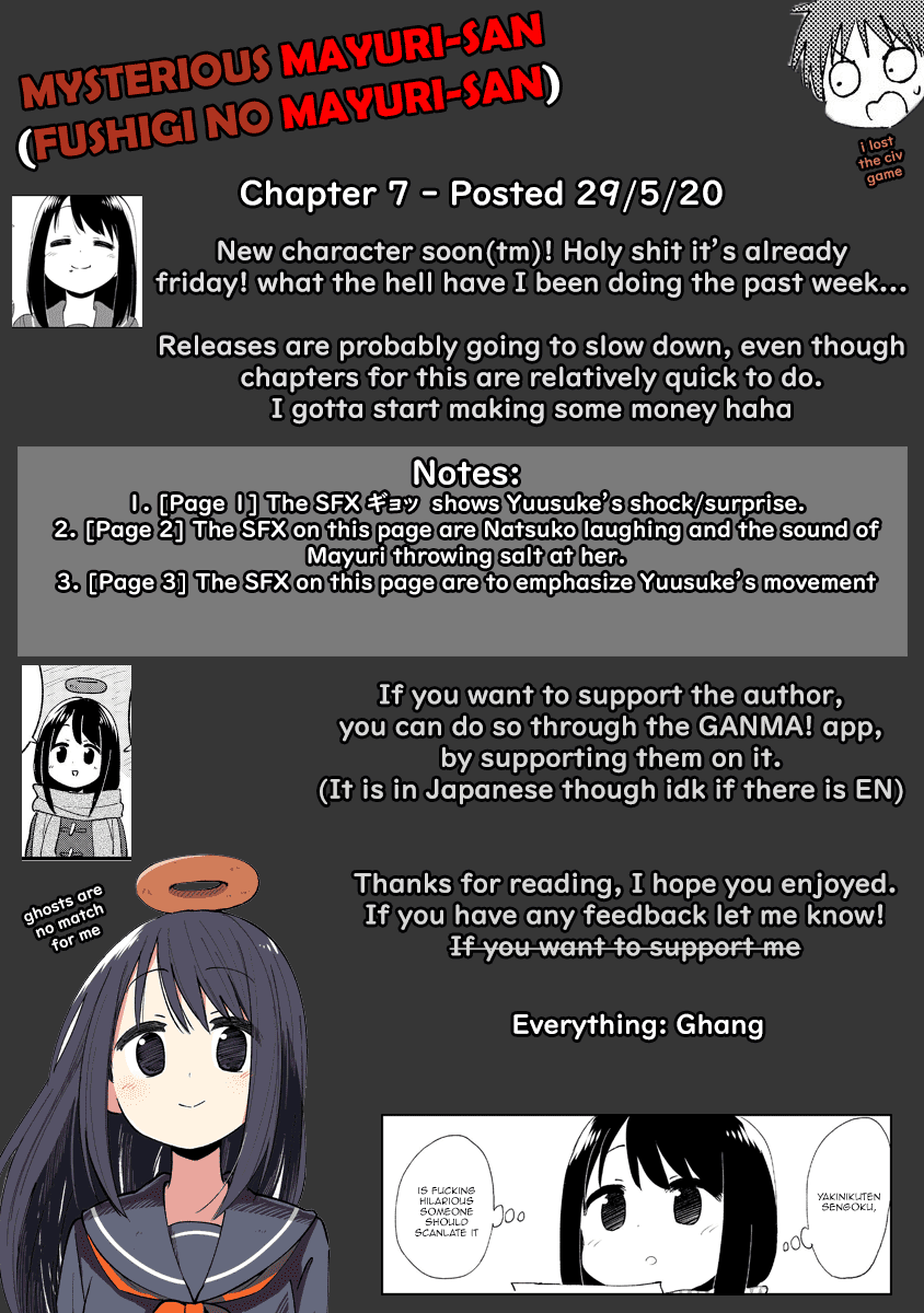 Fushigi no Mayuri-san Chapter 7 page 5 - Chapter 7: Reconciliation?