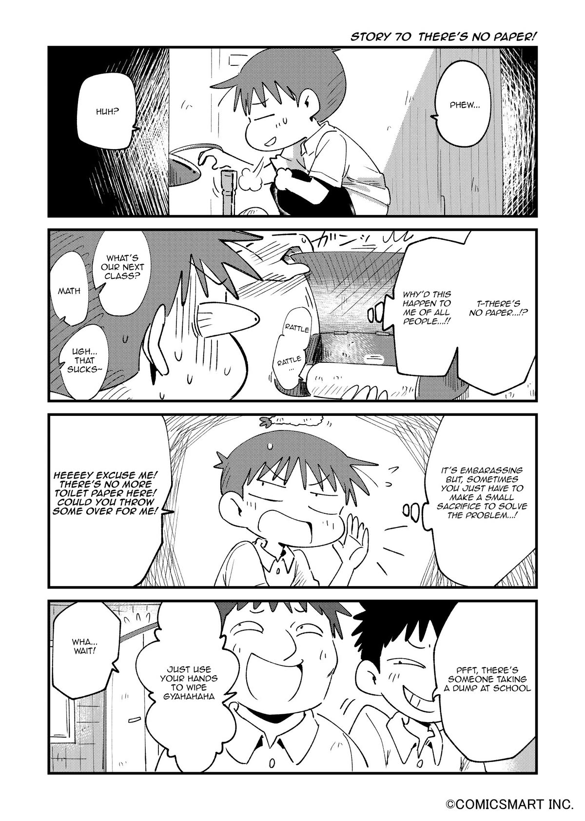 Fushigi no Mayuri-san Chapter 70 page 1 - Chapter 70: There's no paper!