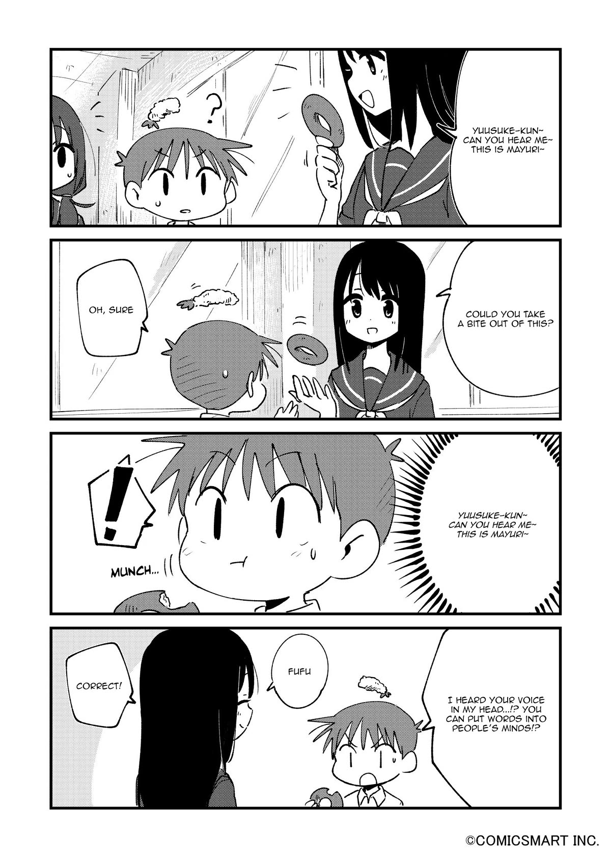 Fushigi no Mayuri-san Chapter 71 page 2 - Chapter 71: Recording