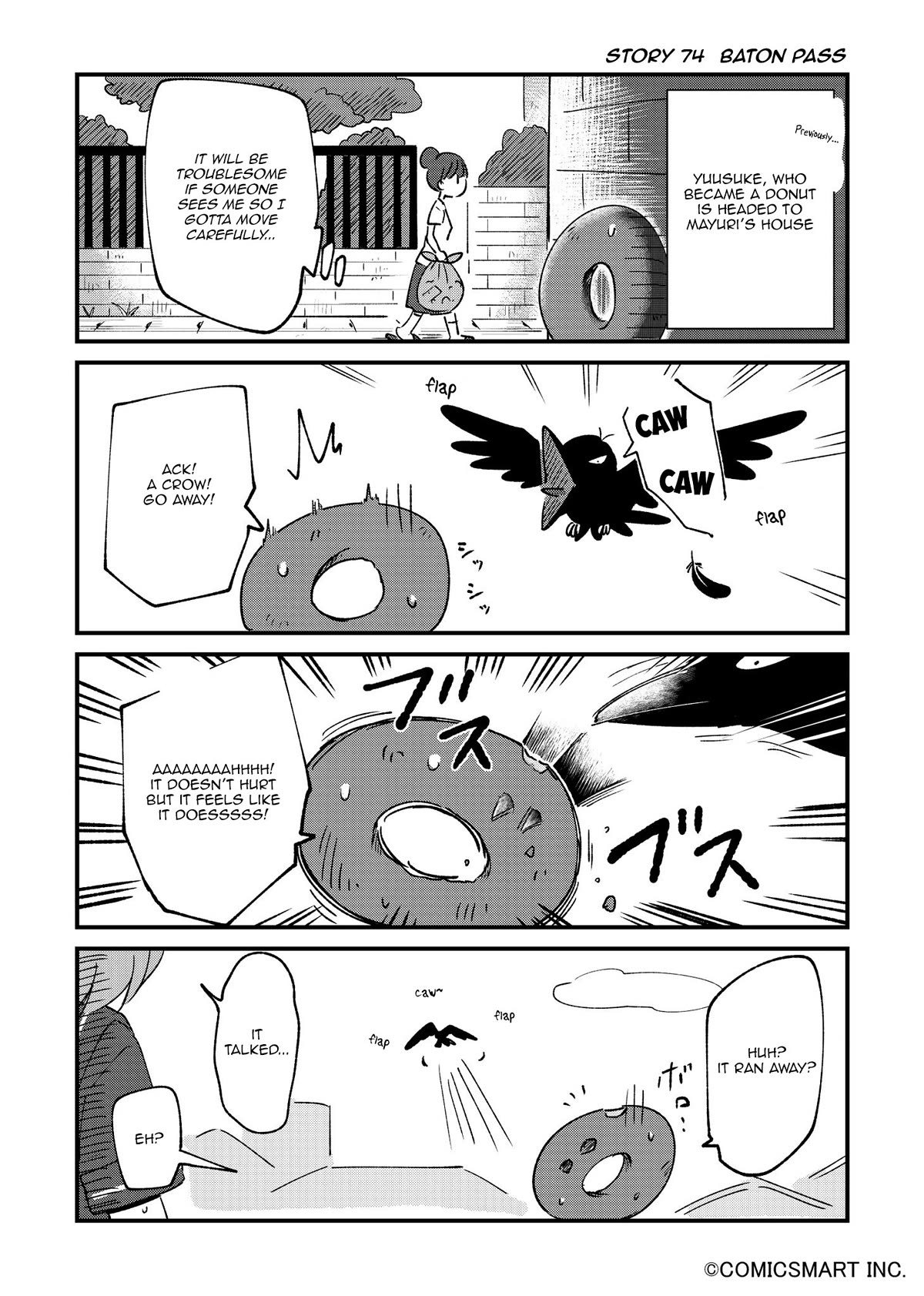 Fushigi no Mayuri-san Chapter 74 page 1 - Chapter 74: Baton Pass