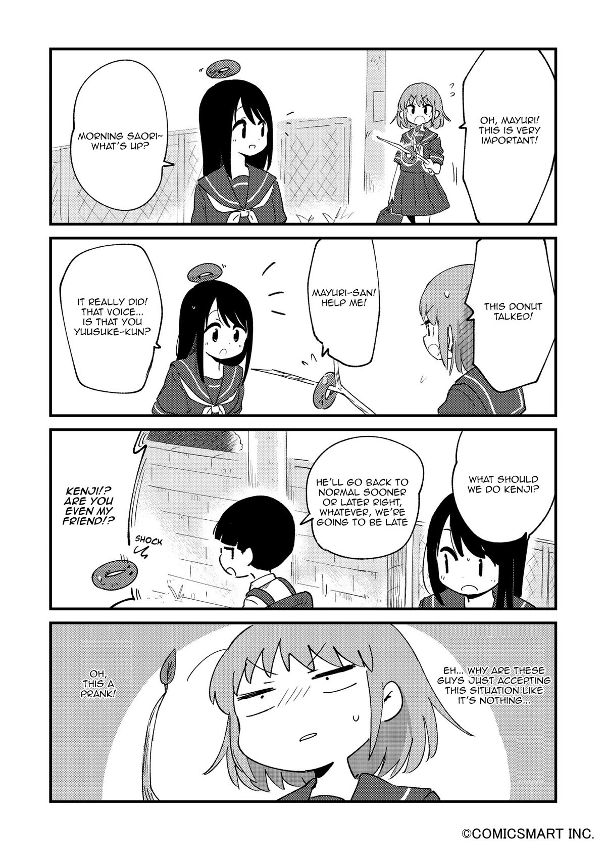 Fushigi no Mayuri-san Chapter 74 page 3 - Chapter 74: Baton Pass