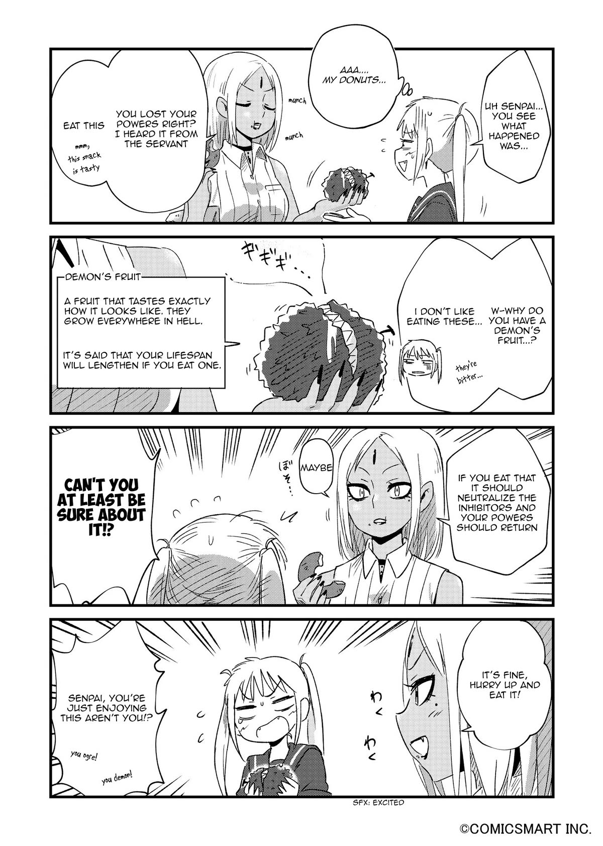 Fushigi no Mayuri-san Chapter 76 page 4 - Chapter 76: Demon's Fruit