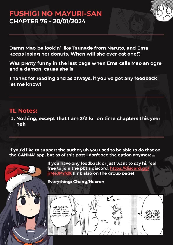 Fushigi no Mayuri-san Chapter 76 page 5 - Chapter 76: Demon's Fruit