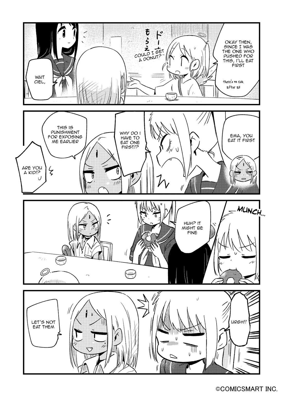 Fushigi no Mayuri-san Chapter 79 page 4 - Chapter 79: Food Taster