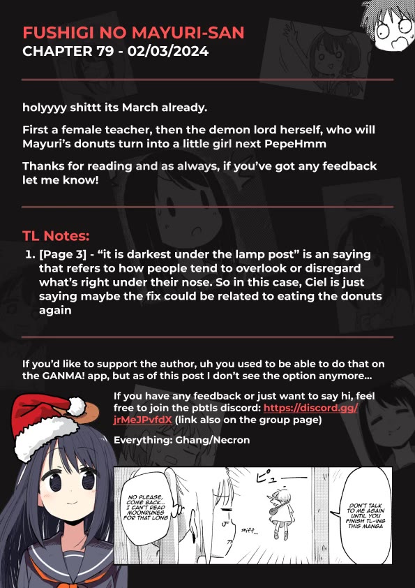 Fushigi no Mayuri-san Chapter 79 page 5 - Chapter 79: Food Taster