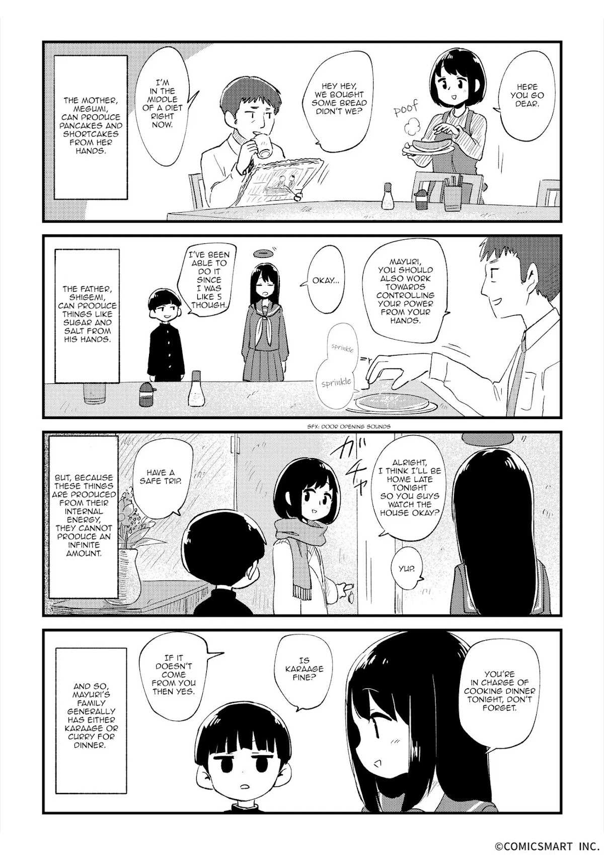 Fushigi no Mayuri-san Chapter 8 page 4 - Chapter 8: Mayuri's Family's Secret