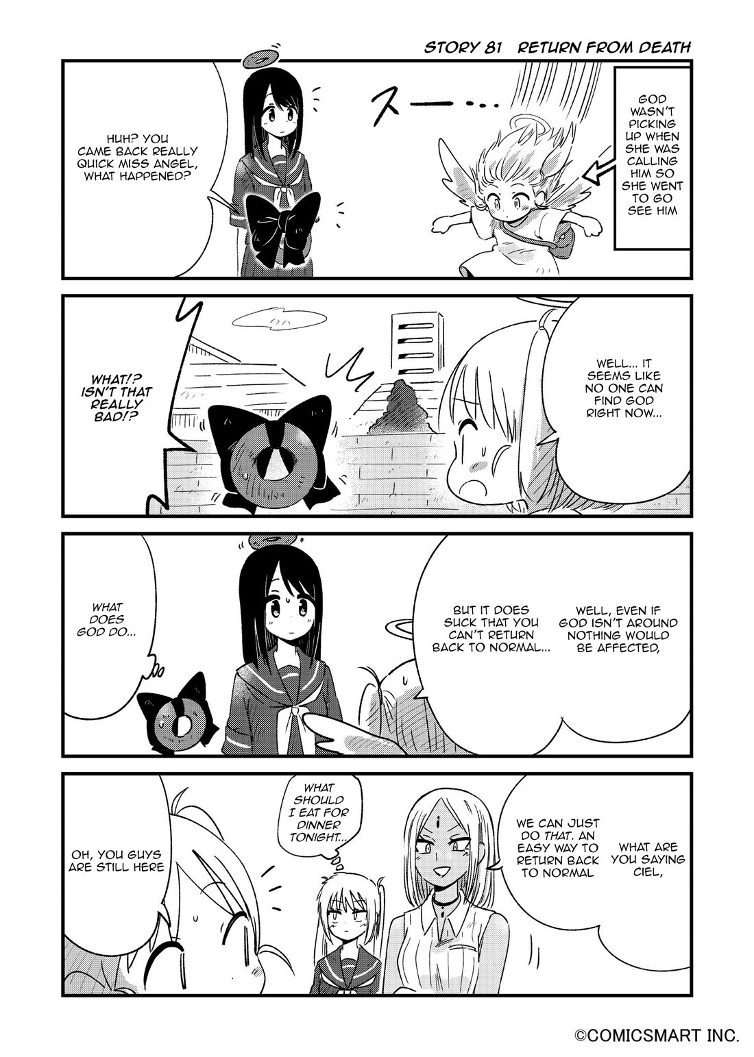 Fushigi no Mayuri-san Chapter 81 page 1 - Chapter 81: Return from death
