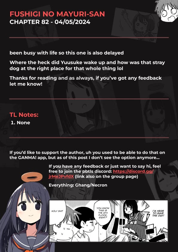 Fushigi no Mayuri-san Chapter 82 page 5 - Chapter 82: Memory Restoring Trick