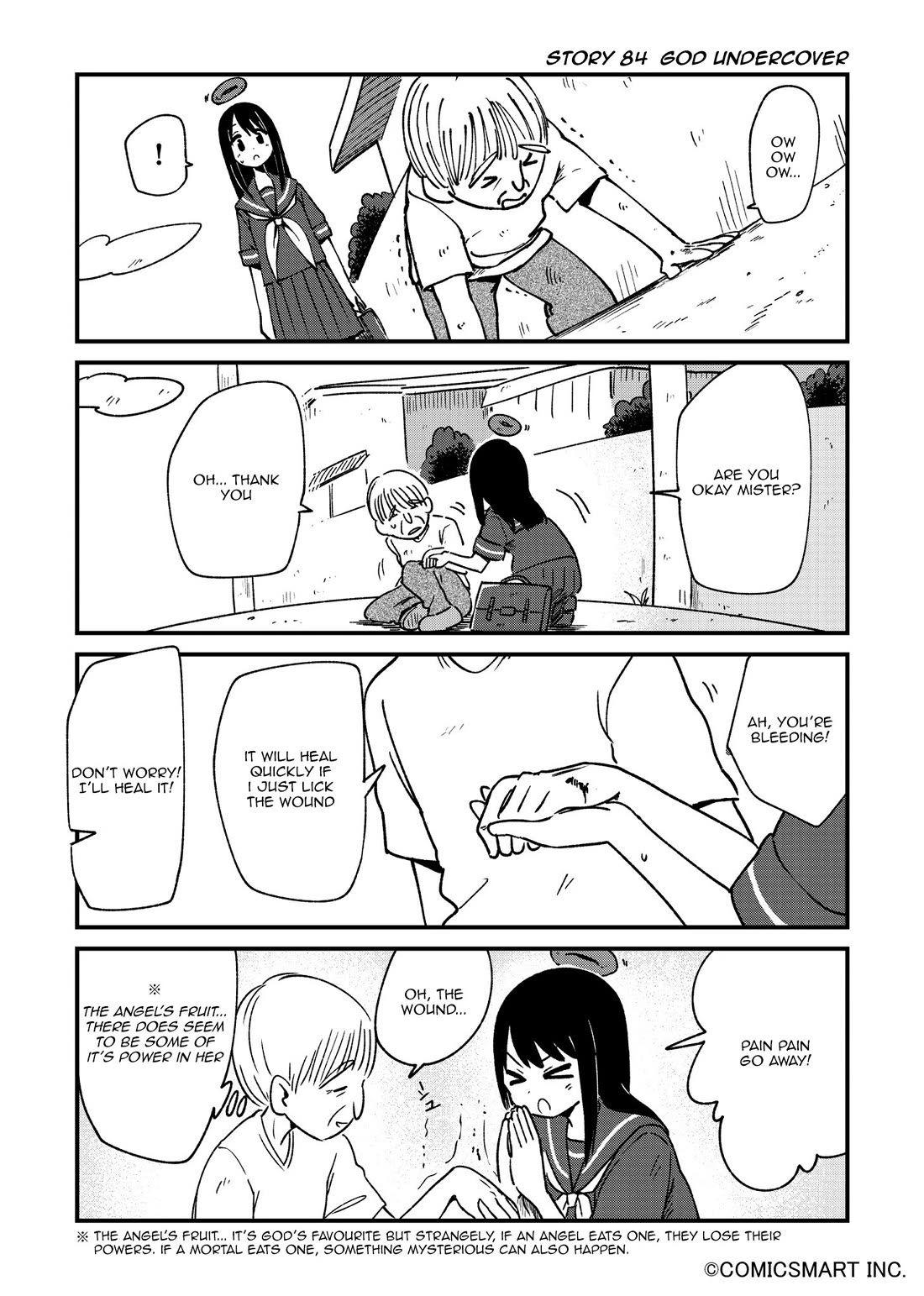 Fushigi no Mayuri-san Chapter 84 page 1 - Chapter 84: God Undercover