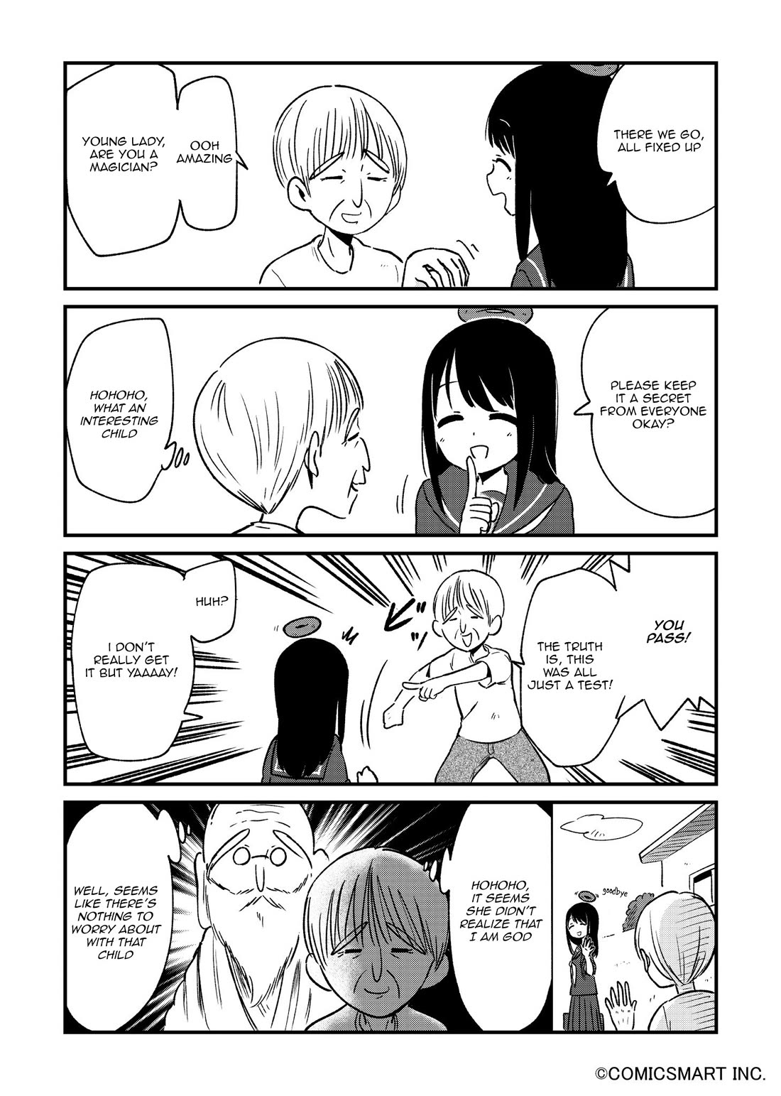 Fushigi no Mayuri-san Chapter 84 page 2 - Chapter 84: God Undercover