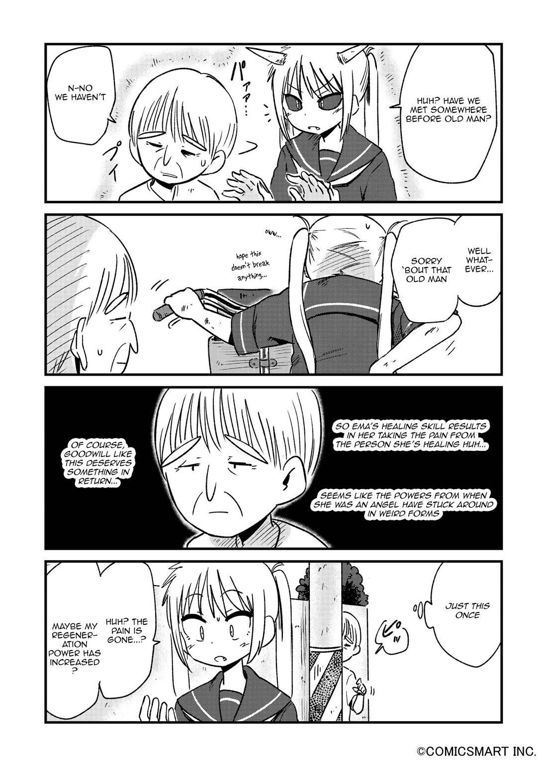 Fushigi no Mayuri-san Chapter 84 page 4 - Chapter 84: God Undercover
