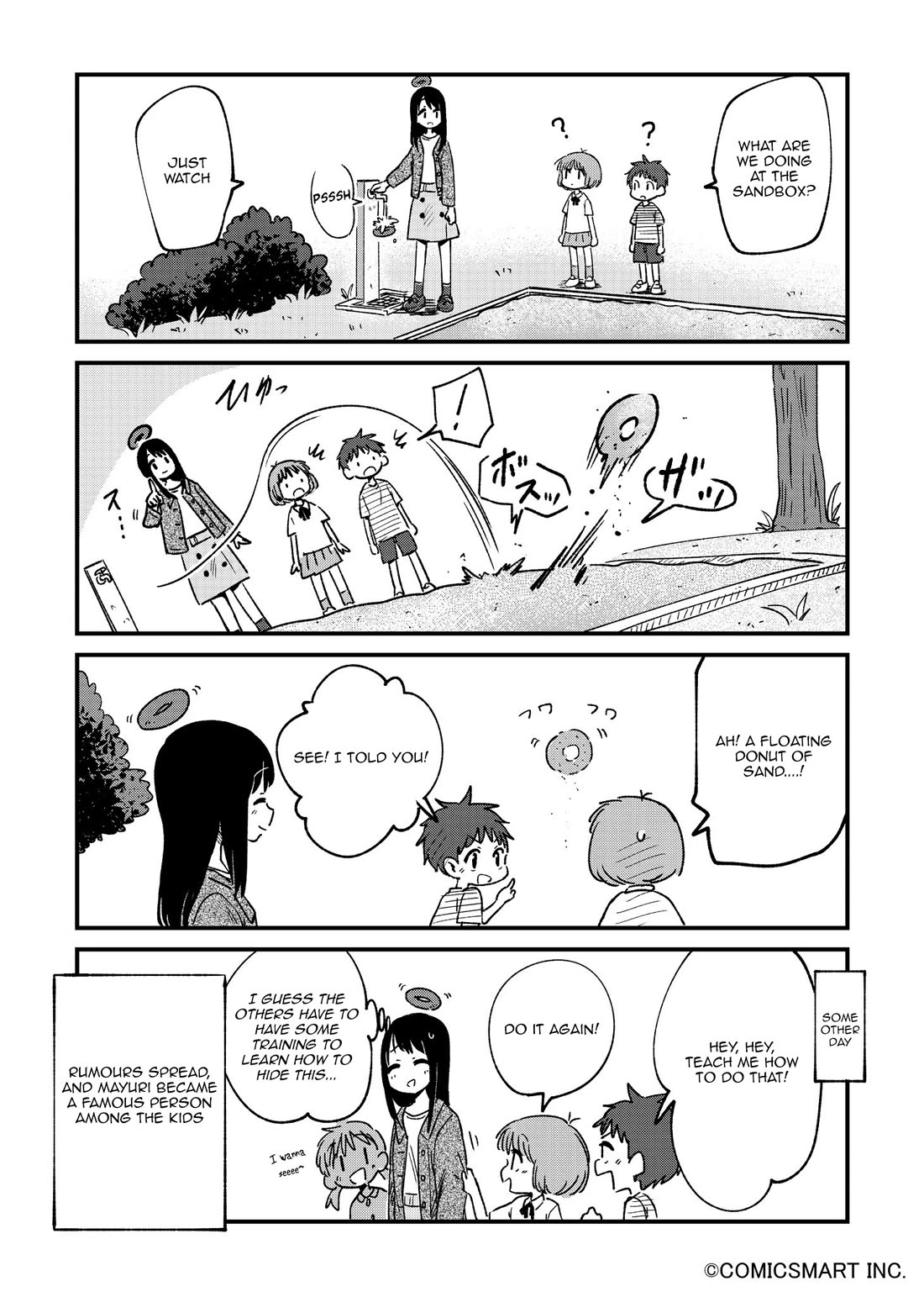 Fushigi no Mayuri-san Chapter 85 page 4 - Chapter 85: A kid who can see, a kid who can't