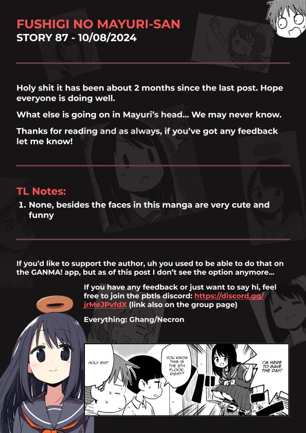 Fushigi no Mayuri-san Chapter 87 page 5 - Chapter 87: Fortune-telling