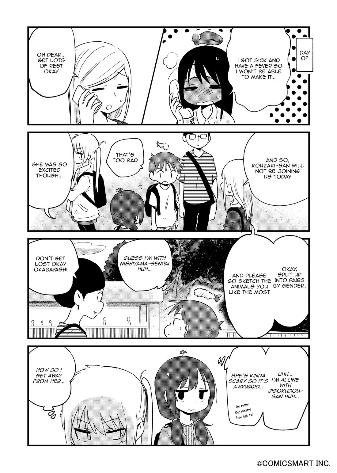Fushigi no Mayuri-san Chapter 88 page 2 - Chapter 88: The Zoo