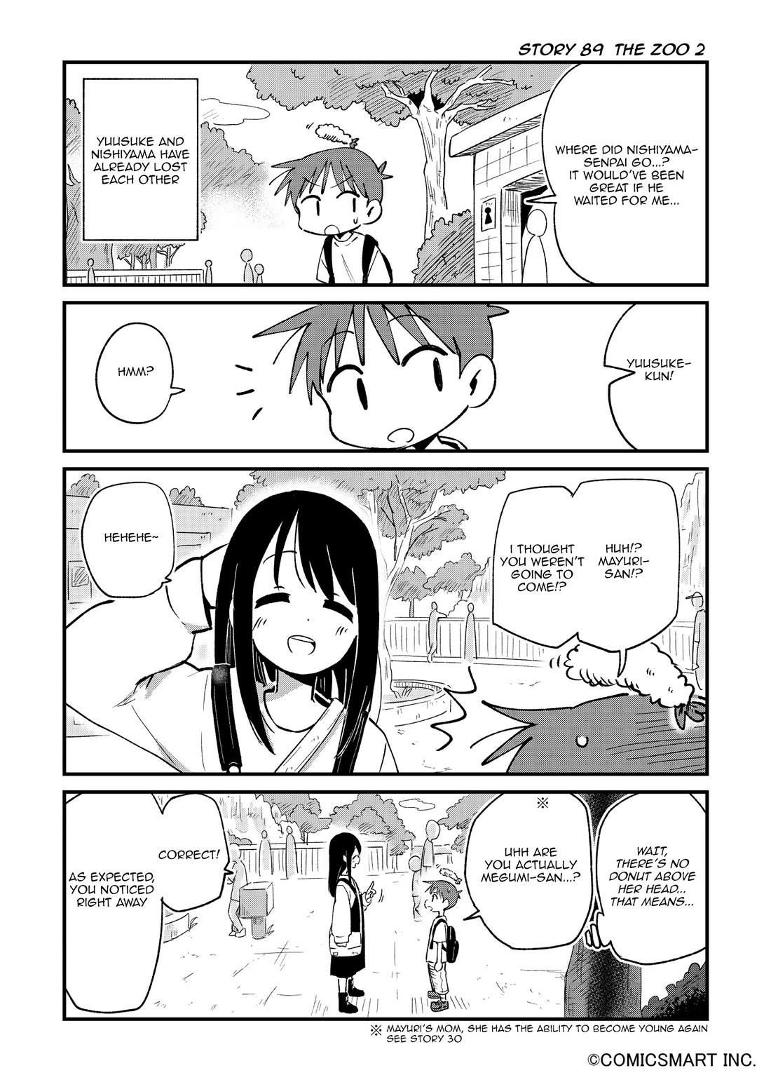 Fushigi no Mayuri-san Chapter 89 page 1 - Chapter 89: The Zoo 2