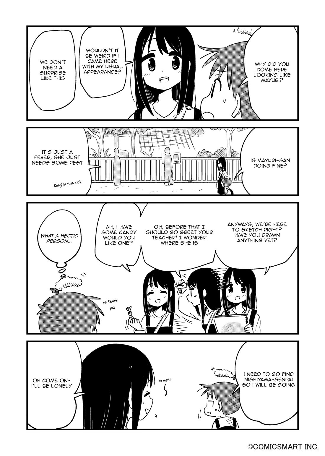 Fushigi no Mayuri-san Chapter 89 page 2 - Chapter 89: The Zoo 2