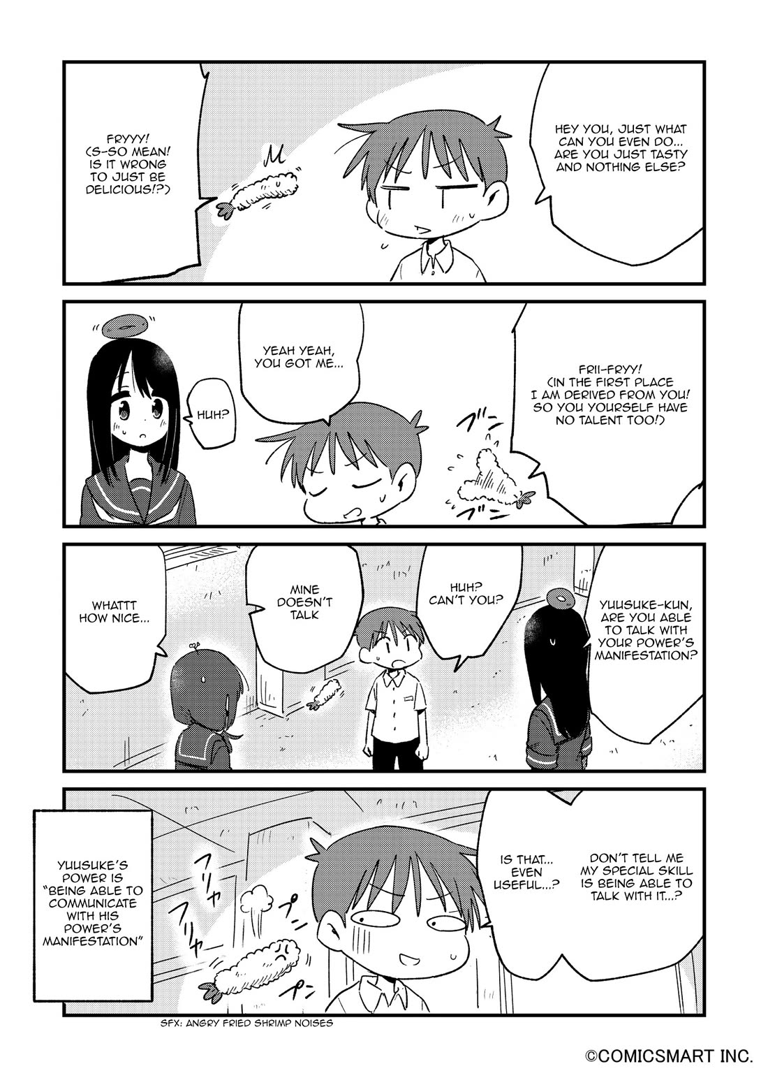 Fushigi no Mayuri-san Chapter 91 page 4 - Chapter 91: Yuusuke's Special Skill