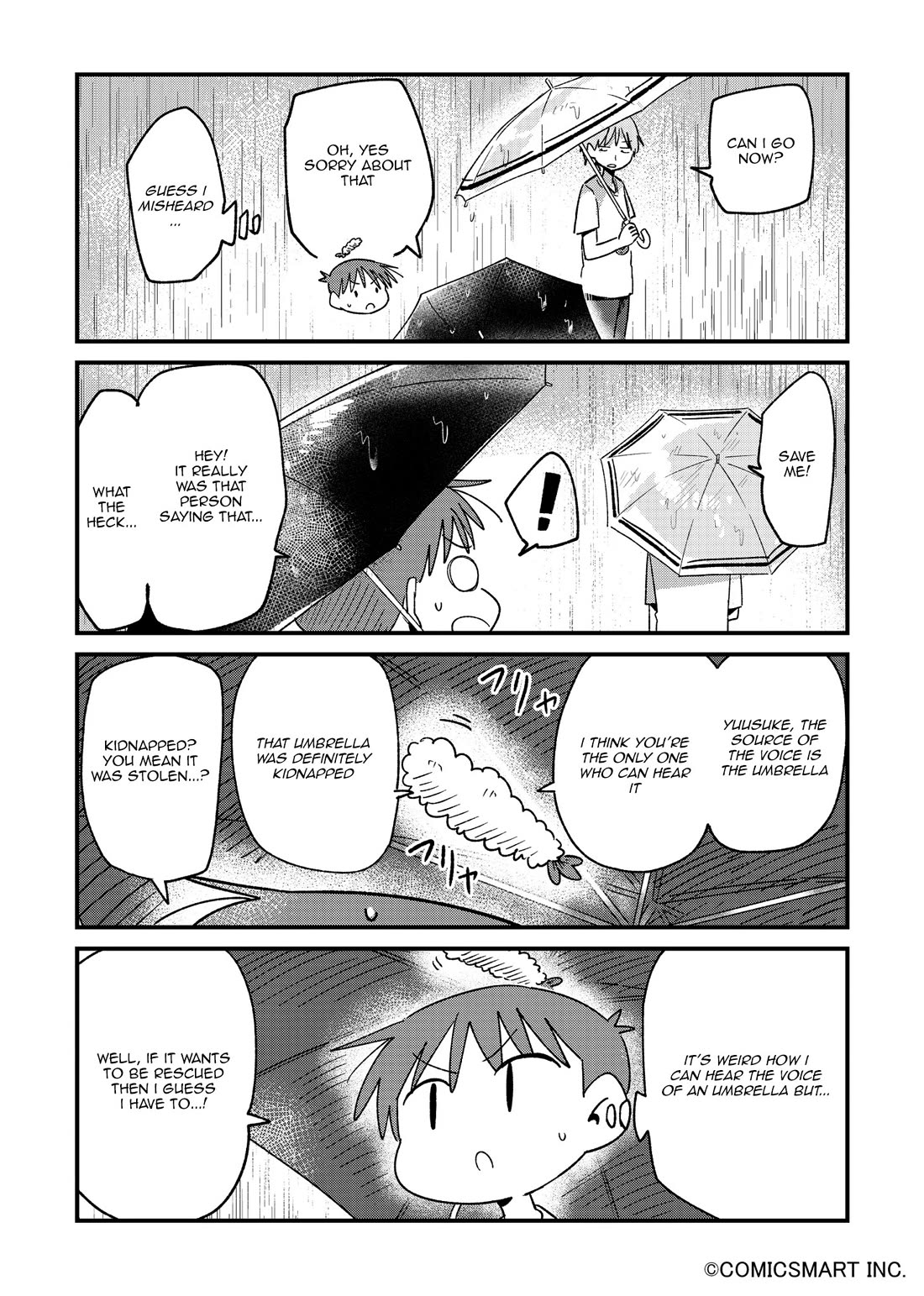 Fushigi no Mayuri-san Chapter 92 page 2 - Chapter 92: Umbrella