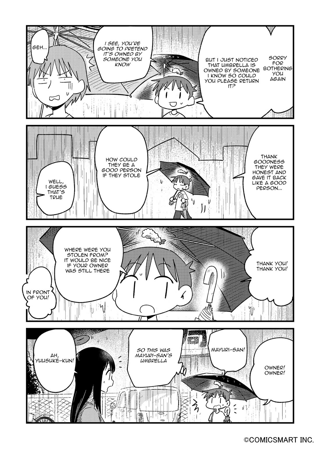 Fushigi no Mayuri-san Chapter 92 page 3 - Chapter 92: Umbrella
