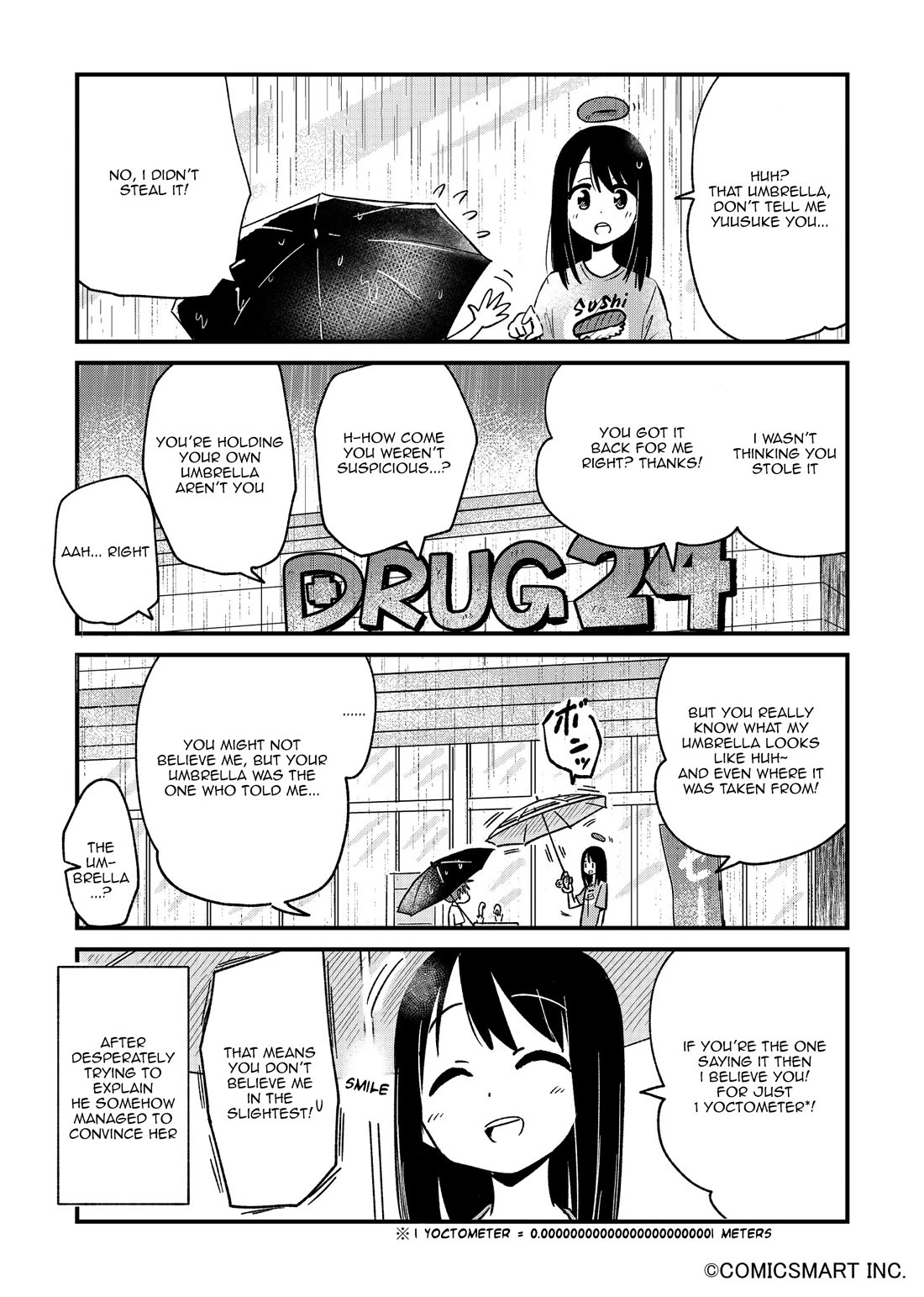 Fushigi no Mayuri-san Chapter 92 page 4 - Chapter 92: Umbrella
