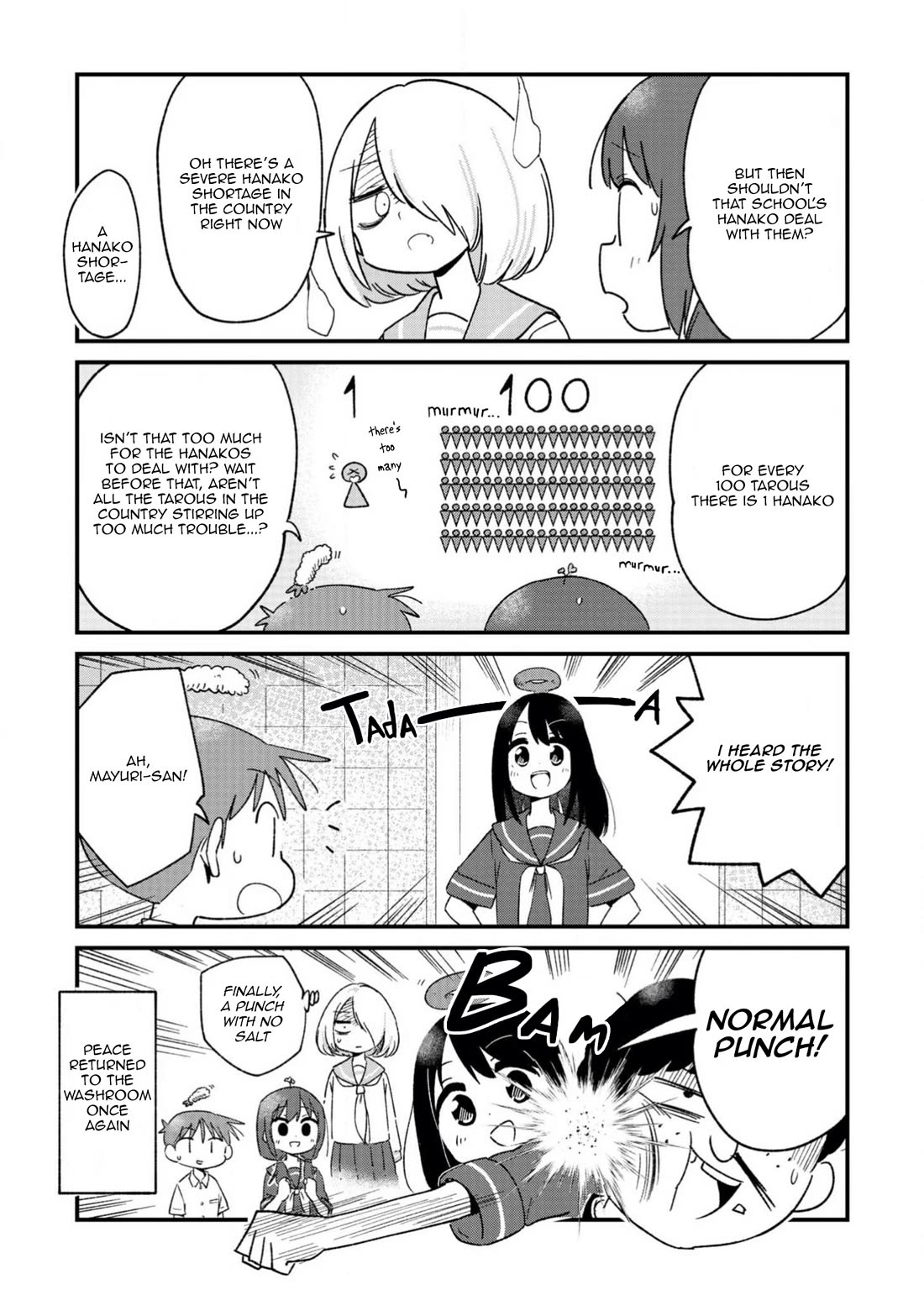 Fushigi no Mayuri-san Chapter 94 page 4 - Chapter 94: Tarou-kun