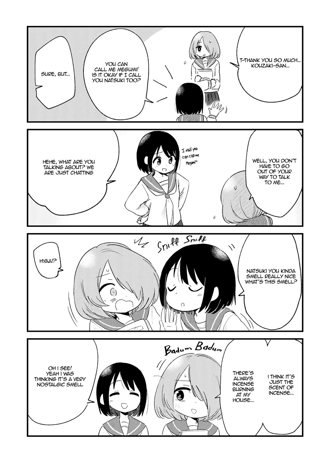 Fushigi no Mayuri-san Chapter 96 page 2 - Chapter 96: Megumi & Natsuko ~ Past Episode 1 ~