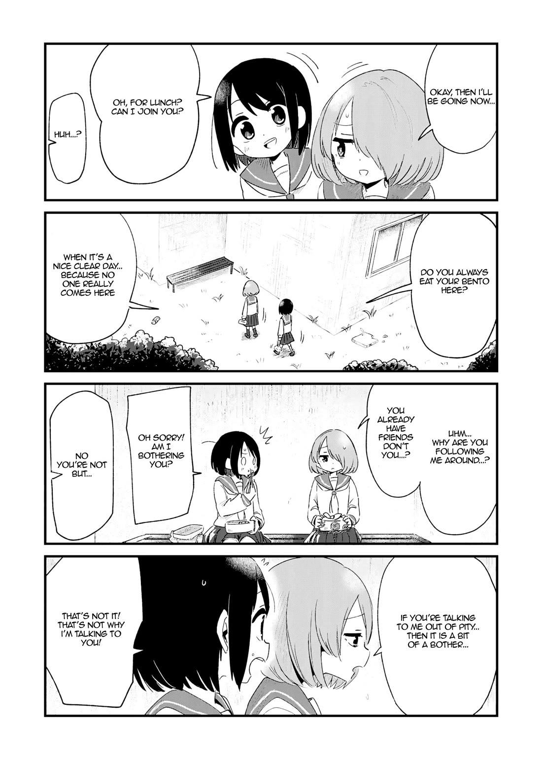 Fushigi no Mayuri-san Chapter 96 page 3 - Chapter 96: Megumi & Natsuko ~ Past Episode 1 ~