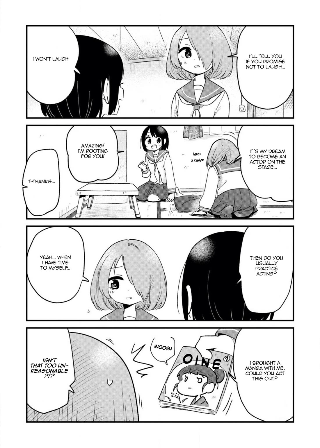 Fushigi no Mayuri-san Chapter 97 page 2 - Chapter 97: Megumi & Natsuko ~ Past Episode 2 ~