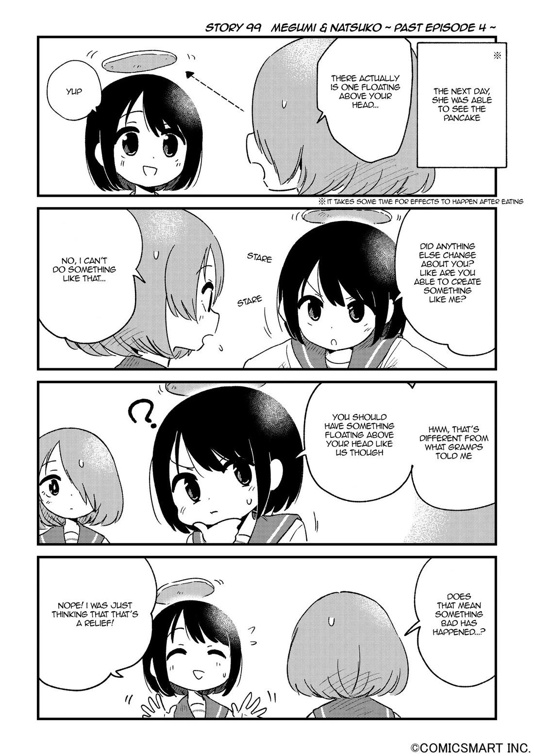 Fushigi no Mayuri-san Chapter 99 page 1 - Chapter 99: Megumi & Natsuko ~ Past Episode 4 ~