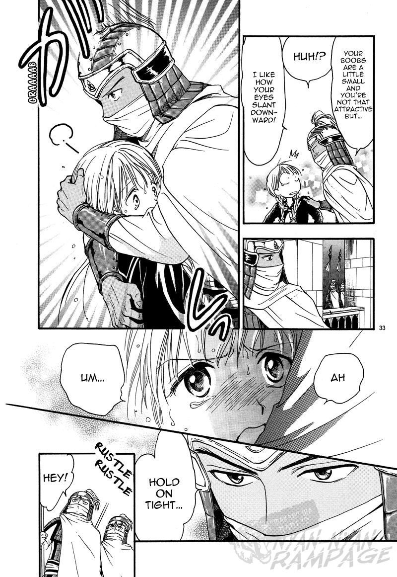 Fushigi Yuugi: Byakko Senki Chapter 5 page 34 - Chapter 5: The Girl Who Travels Between worlds