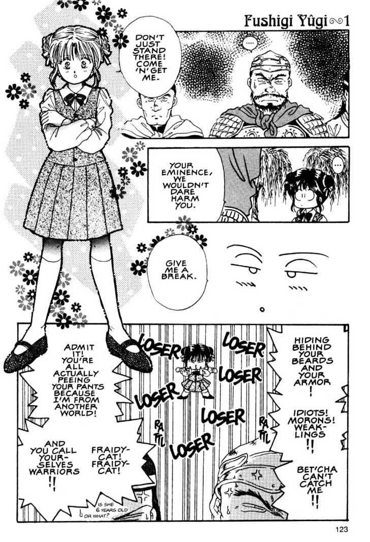 Fushigi Yuugi Chapter 4 page 15 - Chapter 4 : The Seven Constellation of Suzaku