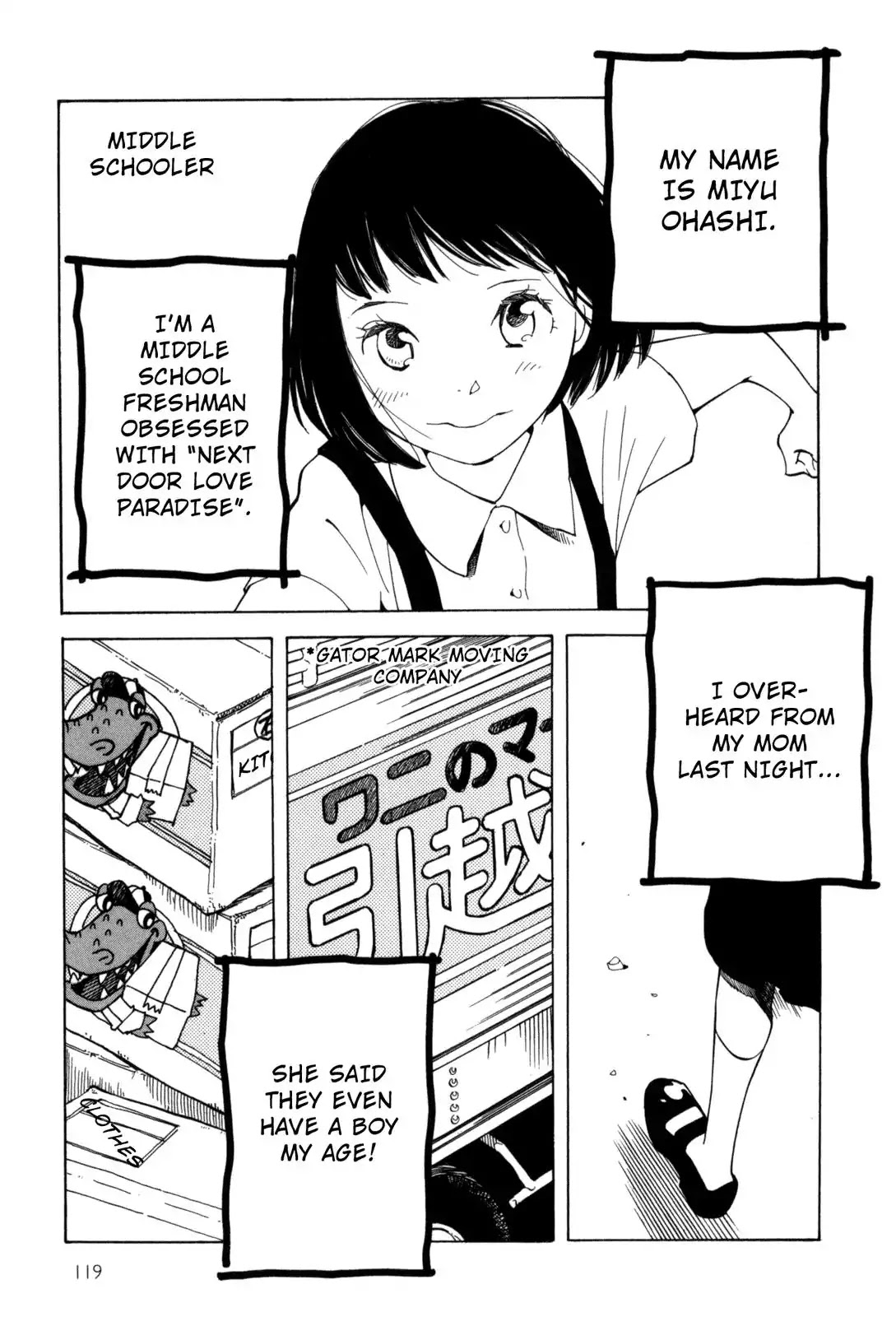 Fushou no Musuko Chapter 8 page 1 - Chapter 8: Middle Schooler