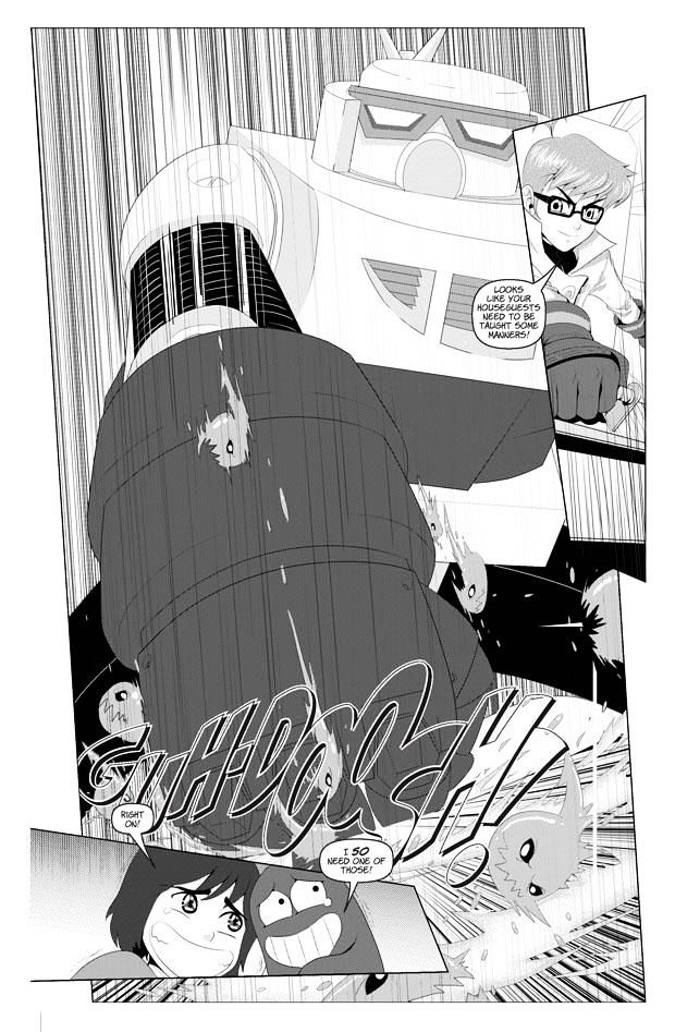 FusionFall Chapter 1 page 11 - Chapter 1 : Worlds Collide!!