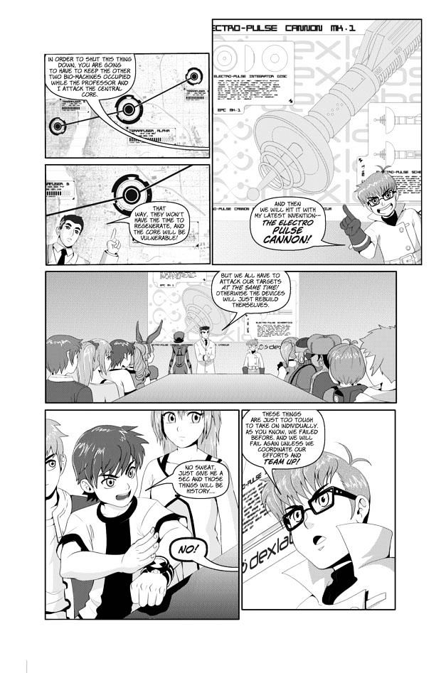 FusionFall Chapter 1 page 18 - Chapter 1 : Worlds Collide!!