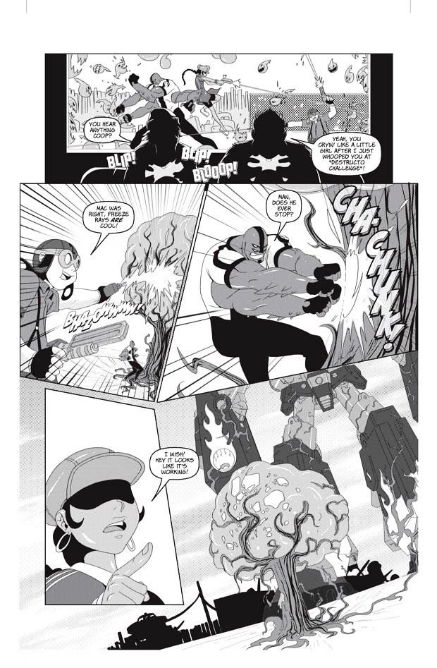 FusionFall Chapter 1 page 27 - Chapter 1 : Worlds Collide!!