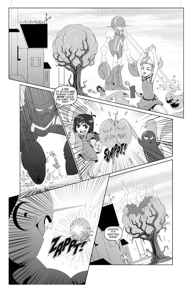 FusionFall Chapter 1 page 28 - Chapter 1 : Worlds Collide!!