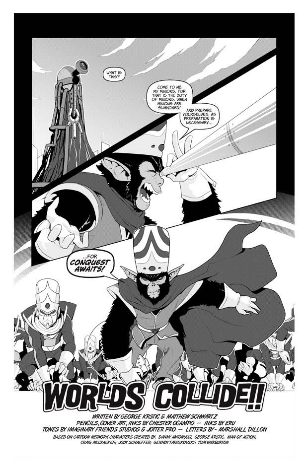 FusionFall Chapter 1 page 3 - Chapter 1 : Worlds Collide!!